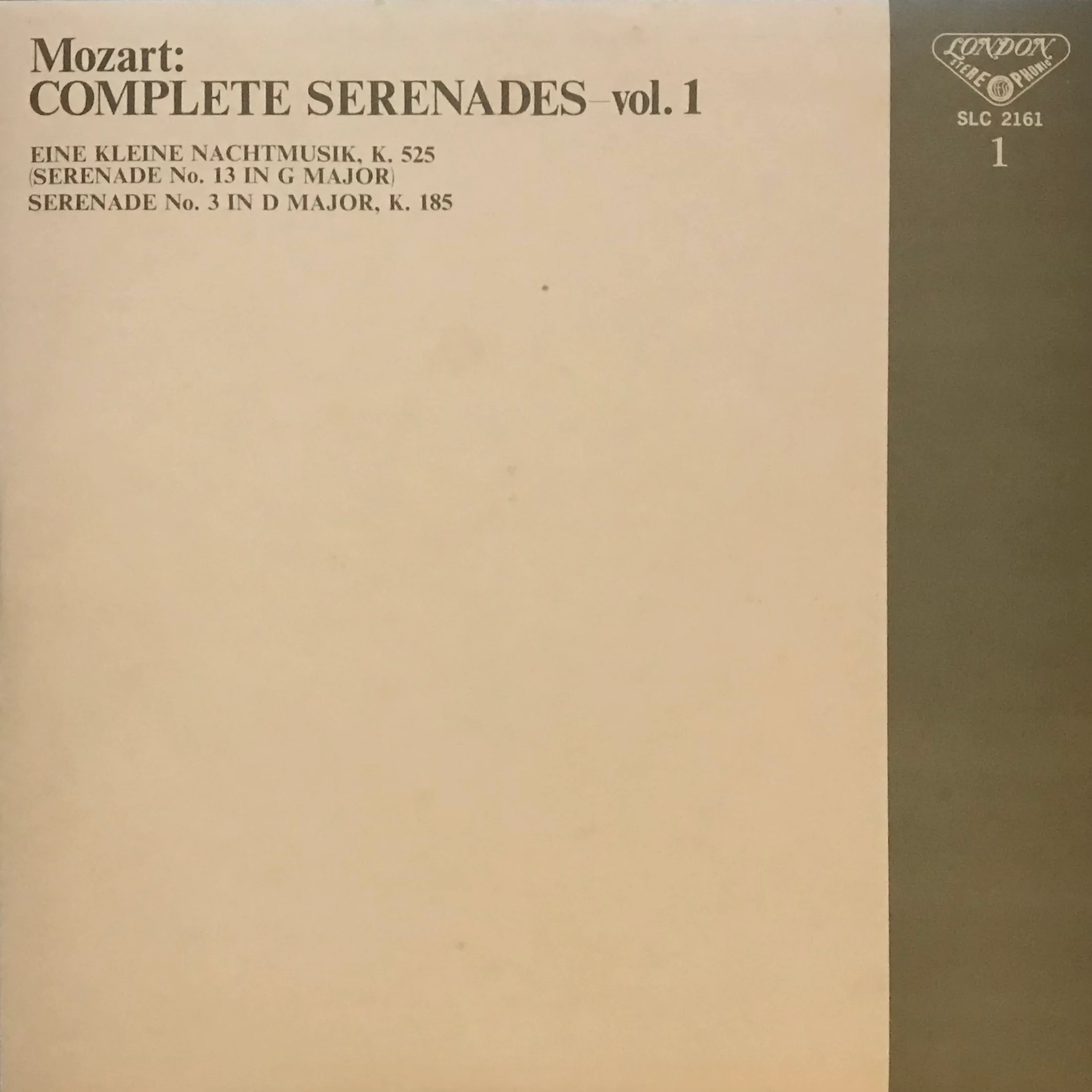 Mozart: Complete Serenades Volume I( Willi Boskovsky)( Box Set No.49) - Image 2