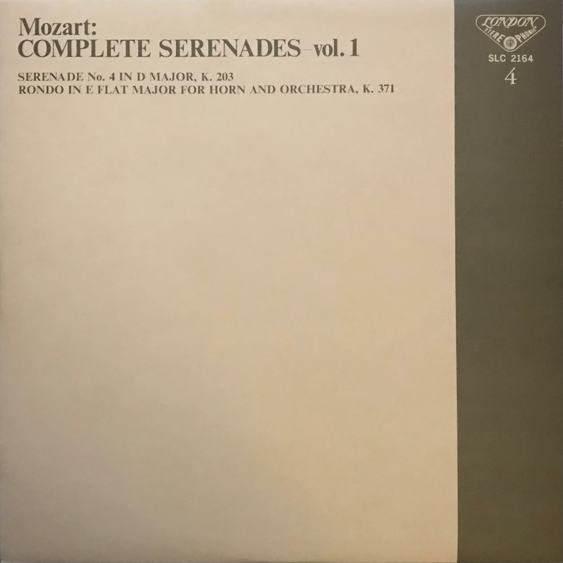 Mozart: Complete Serenades Volume I( Willi Boskovsky)( Box Set No.49) - Image 5